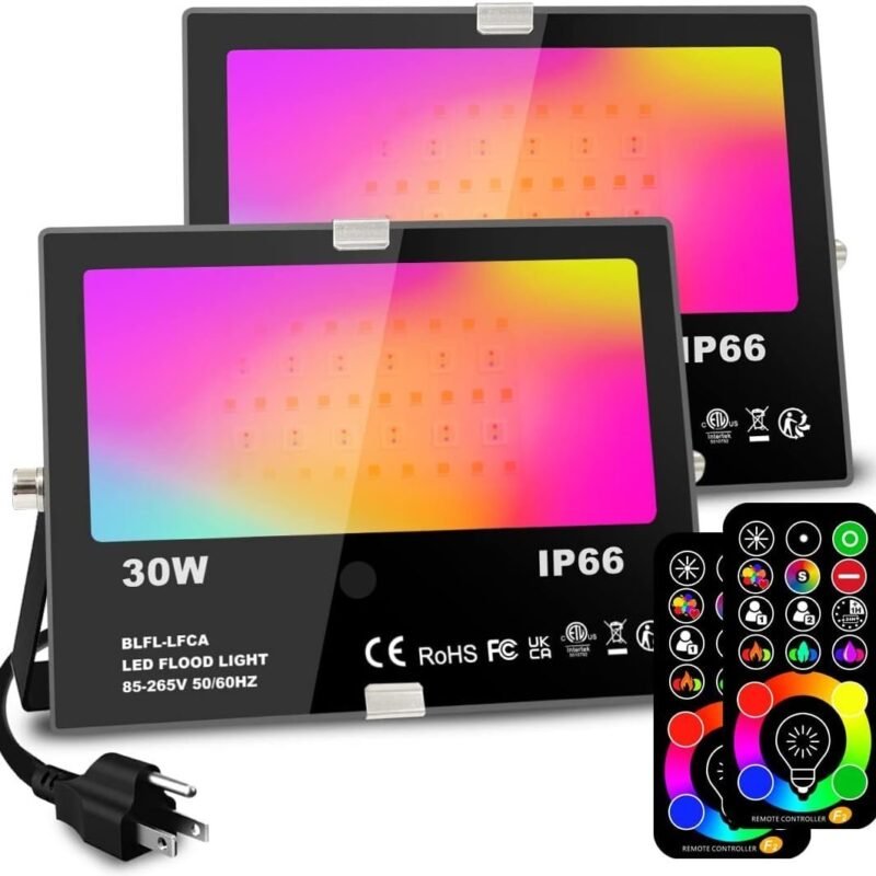 The ChromaFlood 30 | Smart Outdoor Scene-Setter