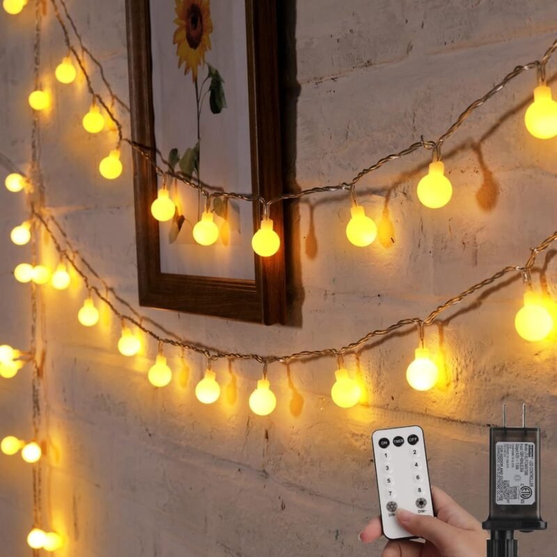 The MiniGlobe 33' | Remote Control Fairy Light Set